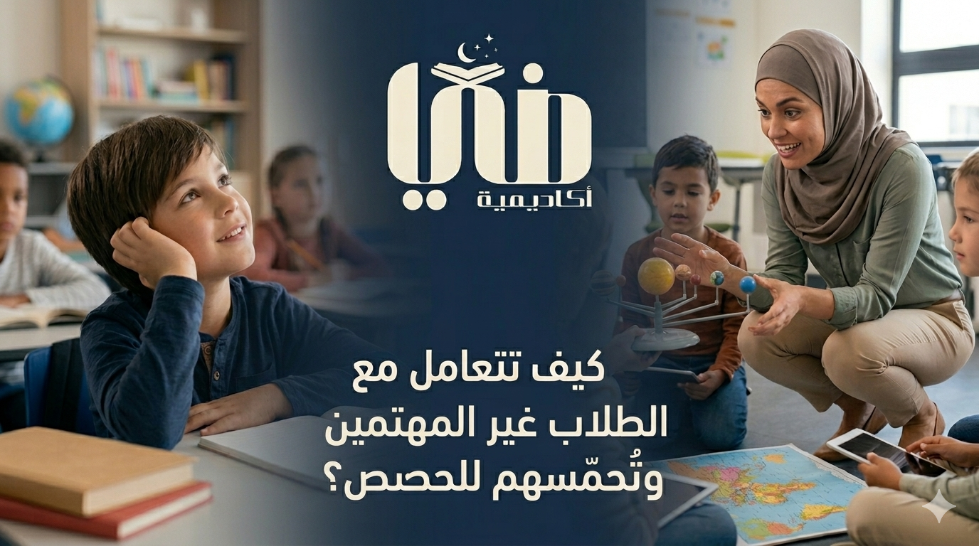 كيف تتعامل مع الطلاب غير المهتمين وتحمّسهم للحصص؟